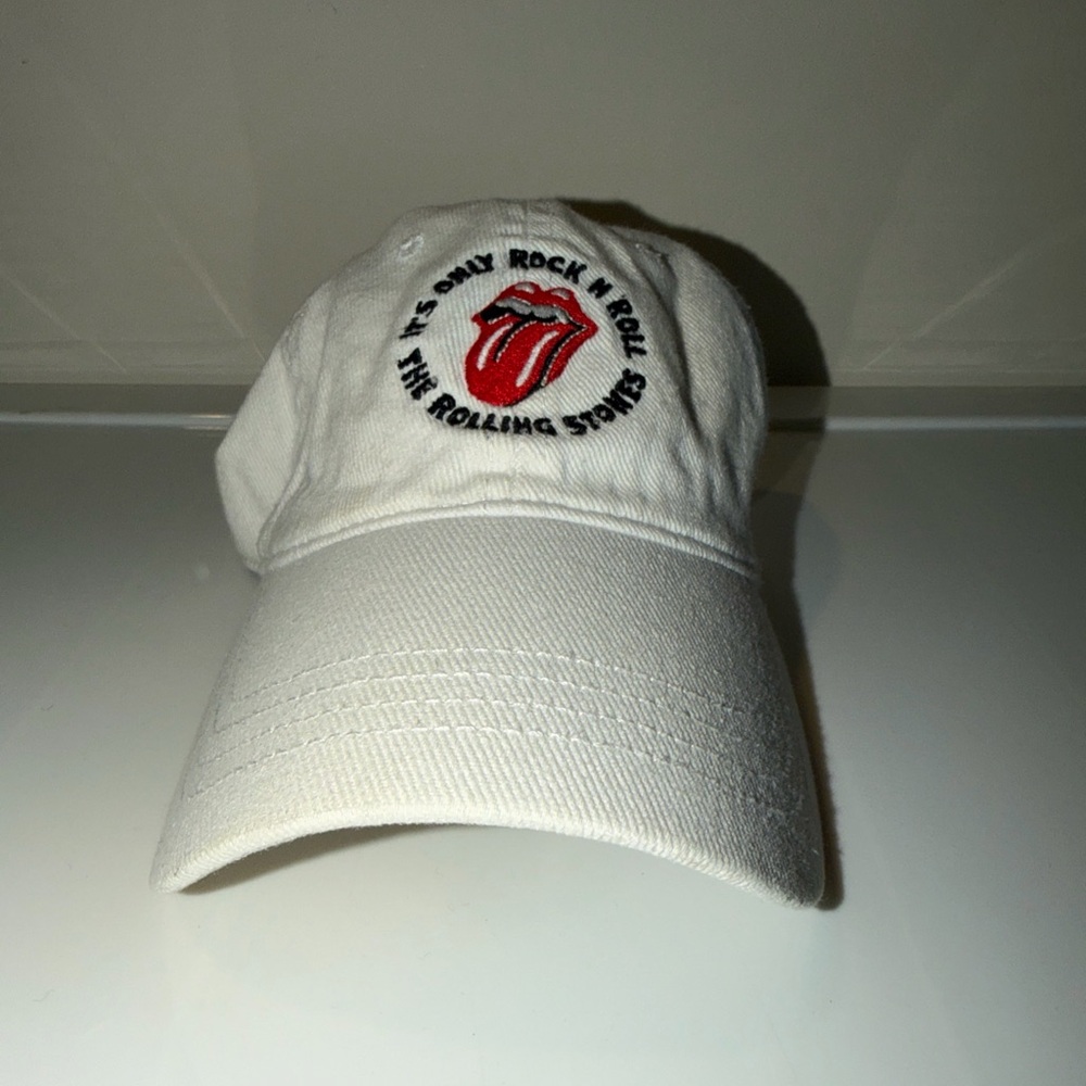 American Eagle Outfitters White Hat with Red Logo